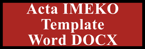 ACTA IMEKO Template Word DOCX